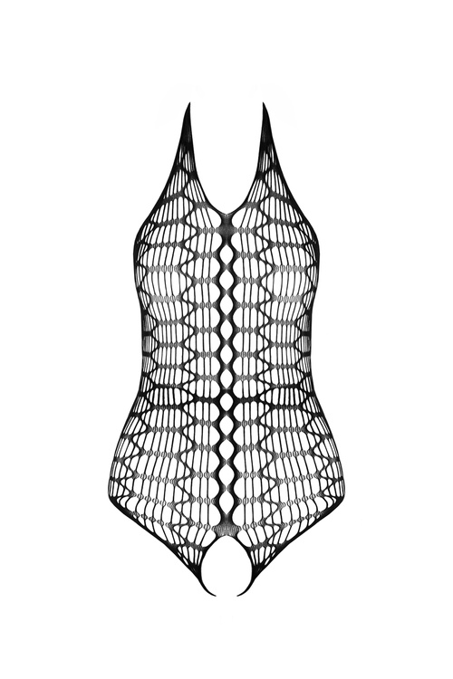 Passion BS087 Body bodystocking, black