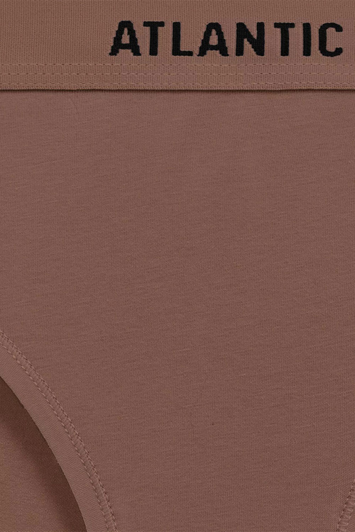 Atlantic 3CLP-012B 3-pack Majtki figi, capuccino/czekolada/czarny