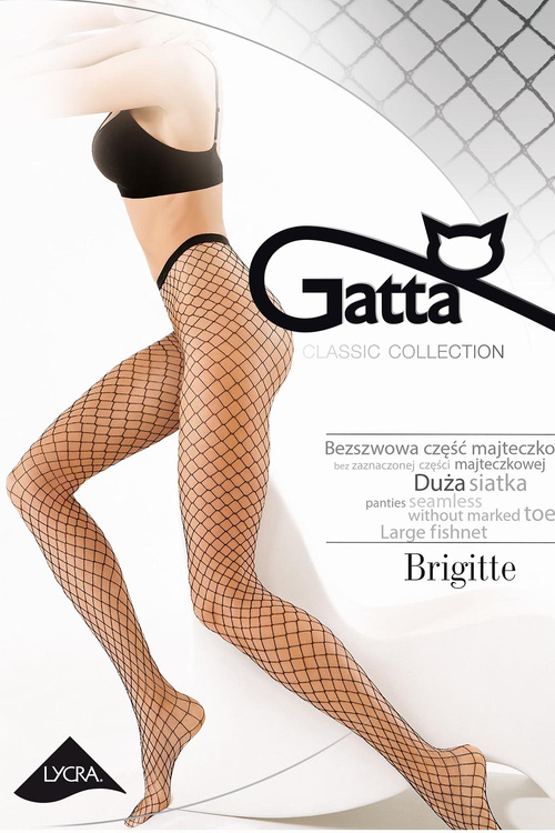 Gatta Brigitte 05 Wyrób pończoszniczy rajstopy, nero