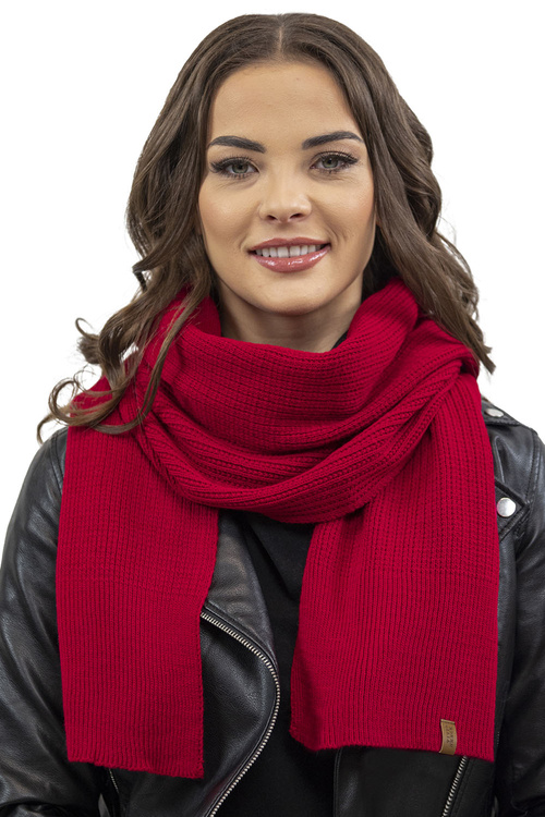 Vivisence 7042Kmpl Komplet czapka+szalik, czerwony