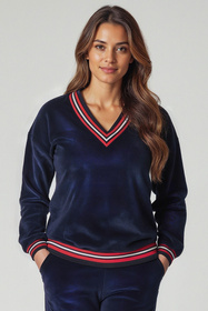 Vivisence 9001 Bluza nierozpinana, granatowy