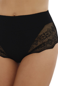 Emili Ella maxi plus Трусики високі трусики, чорний