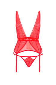 Passion Mirajane corset Gorset sexy, red