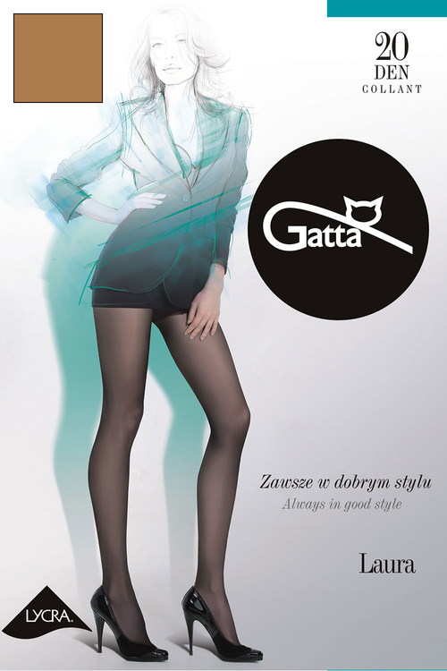 Gatta Laura 20 Wyrób pończoszniczy rajstopy, beige
