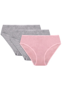 Vivisence 4016 3-pack Трусики трусики, сірий
