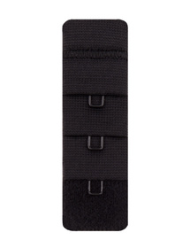 Julimex BA-03 1-rzędowy Akcesoria do biustonosza przedłużacz obwodu, czarny