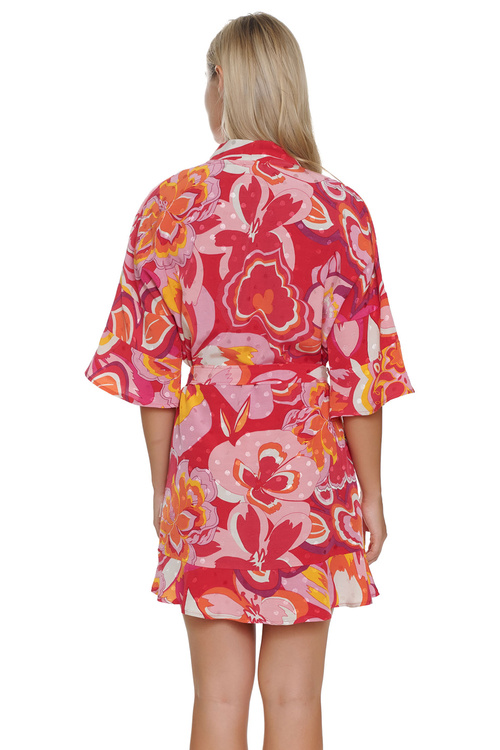 Doctor Nap SWW.5323 Nocna szlafrok, capri flowers