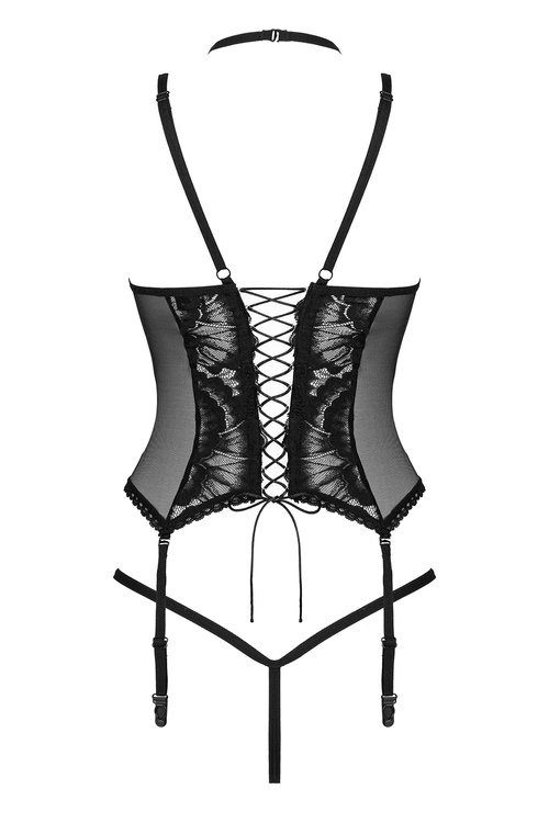 Obsessive Alessya corset Gorset sexy, czarny