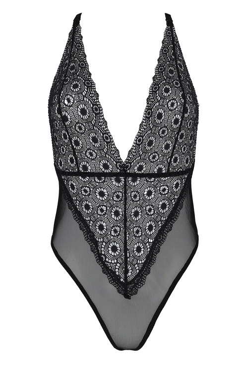 Passion Zinnia body Body sexy, black