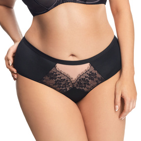 Gorsenia K649 Alicante Majtki brazyliany, czarny