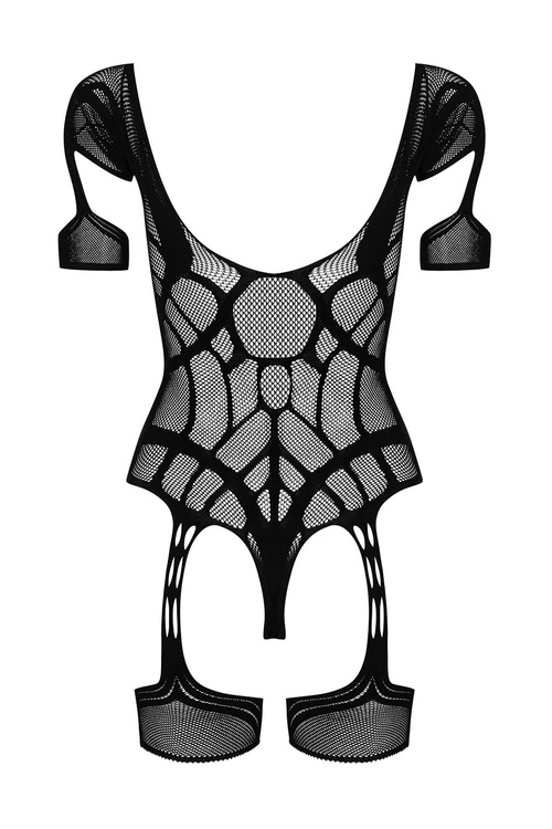 Obsessive Bodystocking G334 Body bodystocking, czarny