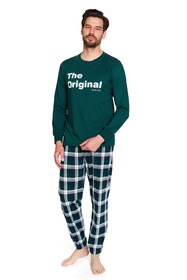Doctor Nap PMB.7341 Nocna piżama, emerald