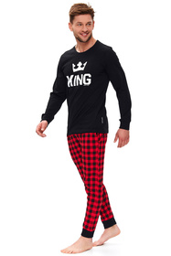 Doctor Nap PMB.9761 Nocna piżama, red