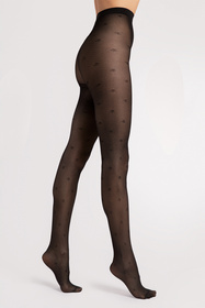 Fiore Lea 30 DEN G6107 Wyrób pończoszniczy rajstopy, black