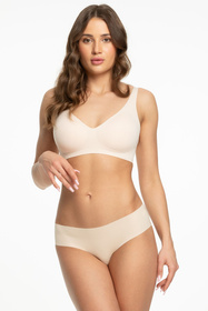 Julimex Jelly Bra Basic Biustonosz braletka, beżowy
