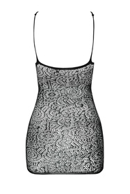Passion BS096 Nocna koszulka, black
