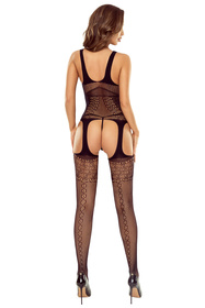 Passion BS122 Body bodystocking, black