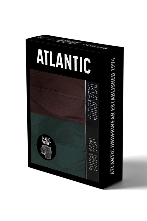 Atlantic 2MH-1200 2-pack Трусики боксерки, зелений
