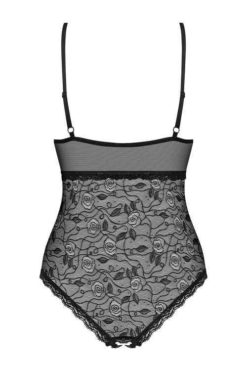 Obsessive 818-TED-1 Body sexy, czarny