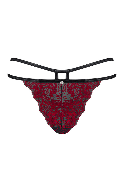 Obsessive Sugestina panties Majtki figi, bordowy