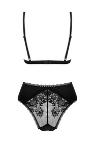 Obsessive Maderris teddy Body sexy, czarny