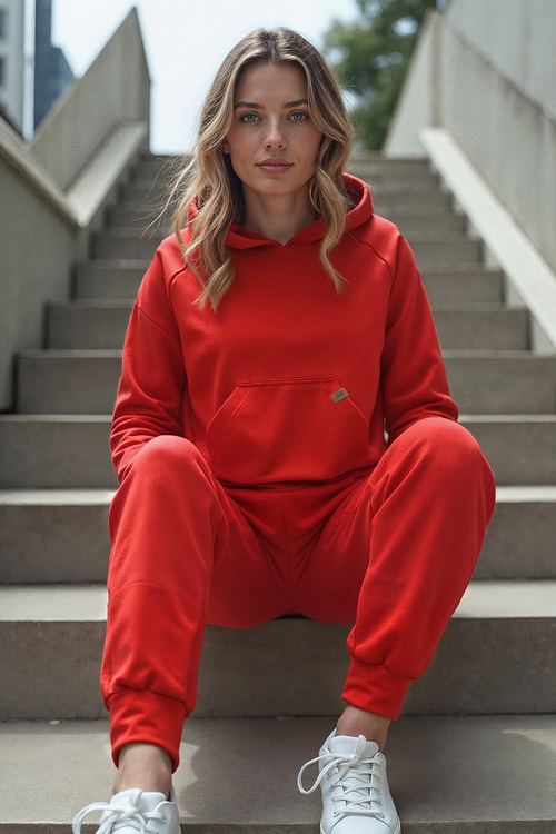 Vivisence 9103 Spodnie dres, czerwony