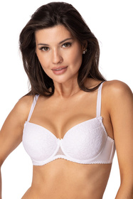 PariPari Laila Maxi Biustonosz push-up, white