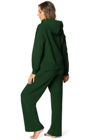 Dkaren DK-K-B8 Komplet bluza+spodnie, zielony