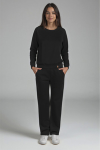 Vivisence 9205kmpl Komplet bluza+spodnie, czarny