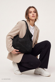 Vivisence T0033 Cумочка на плече, чорний