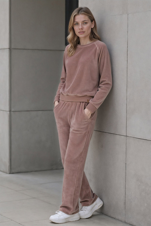 Vivisence 9206kmpl Komplet bluza+spodnie, beżowy