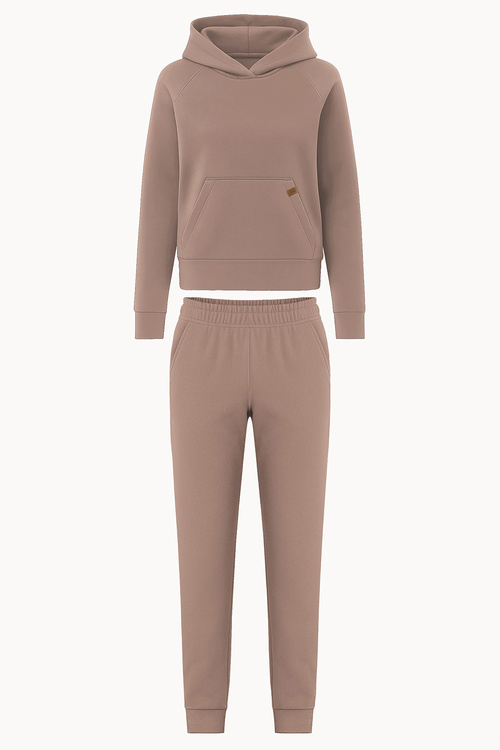 Vivisence 9203kmpl Komplet bluza+spodnie, beżowy