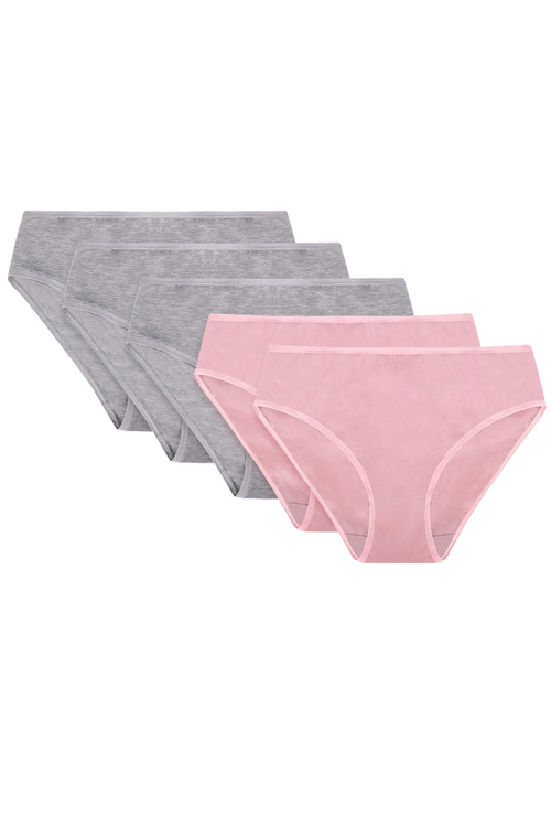 Vivisence 4016 5-pack Трусики трусики, сірий