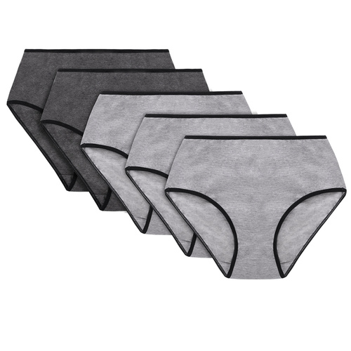 Vivisence 4017 5-pack Трусики високі трусики, сірий