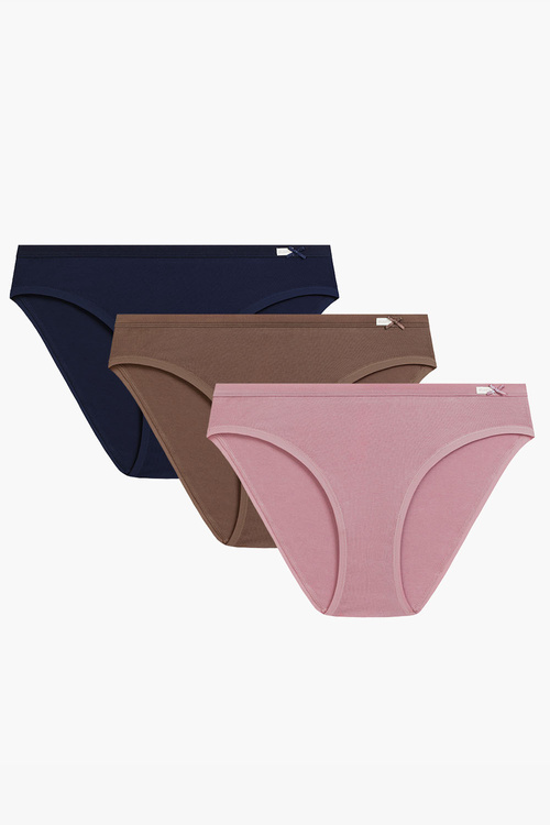 Atlantic 3CLP-002 3-pack Трусики трусики, рожевий