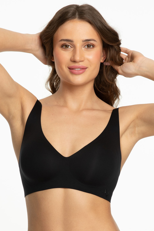 Julimex Jelly Bra Basic Biustonosz braletka, czarny