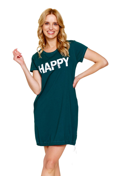 Doctor Nap TCB.9504 Nocna koszula, emerald