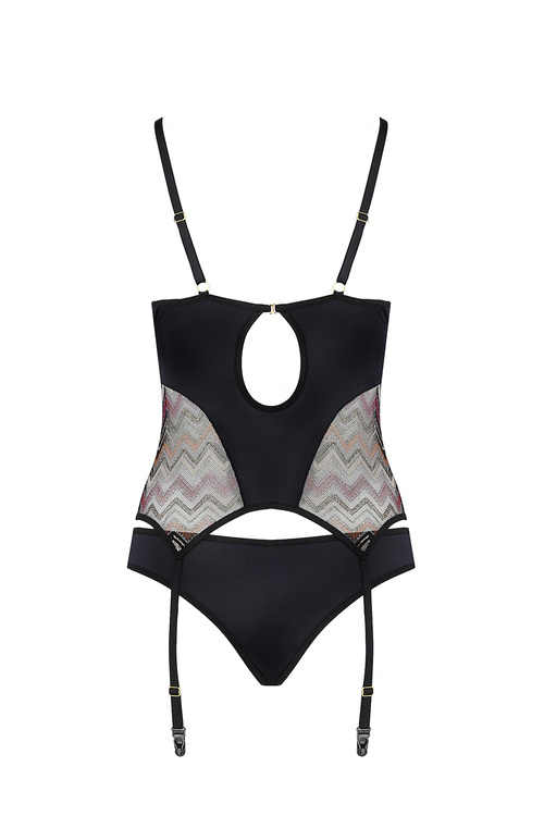 Casmir Lagerta corset Gorset sexy, black