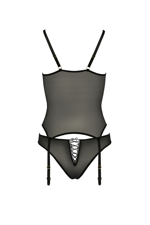 Casmir Lara corset Gorset sexy, black