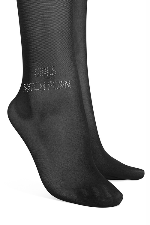 Obsessive Norless Girl crotchless tights Wyrób pończoszniczy rajstopy, black