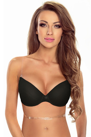 Vivisence 1035 Biustonosz push-up, czarny