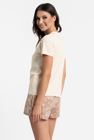 Moraj PDD2800-006 Nocna piżama, beige