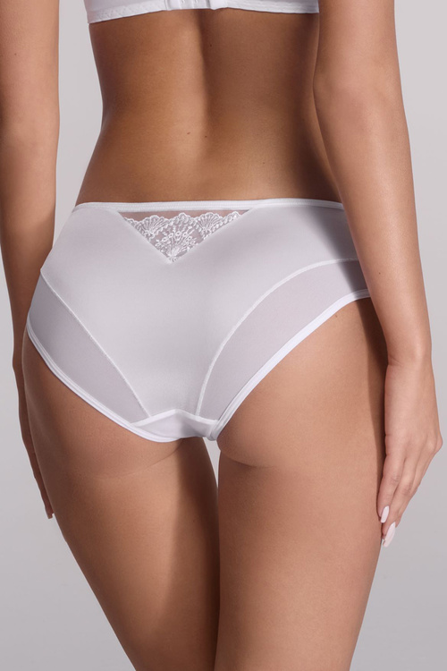 Ava 2198 Majtki figi, white