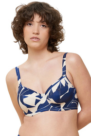 Triumph 10214546 Summer Allure W 01 Kostium kąpielowy biustonosz miękki, M007-blue-light combination