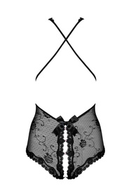 Obsessive Fiorenta teddy Body sexy, czarny