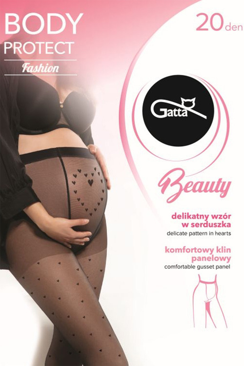 Gatta Body Protect 02 20 DEN Wyrób pończoszniczy rajstopy, nero