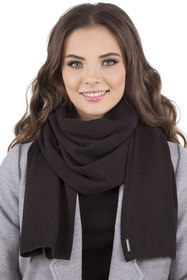 Vivisence 7036Kmpl Komplet beret+szalik, czarny