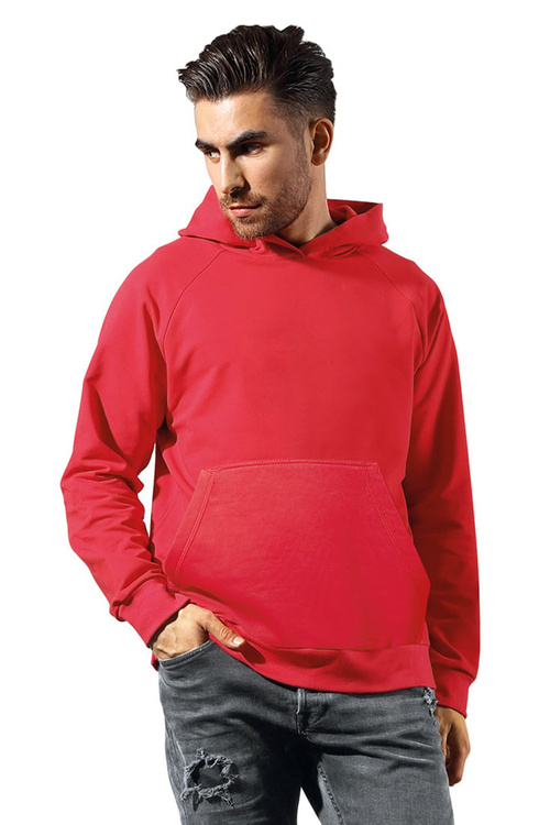 Reviver F5604 BP Bluza nierozpinana, czerwony