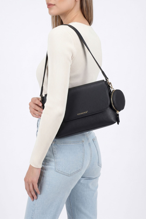 Vivisence OUTLET T0024 Cумочка на плече, чорний
