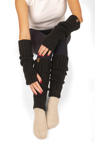 Vivisence 7301 Skarpety ocieplacze, czarny